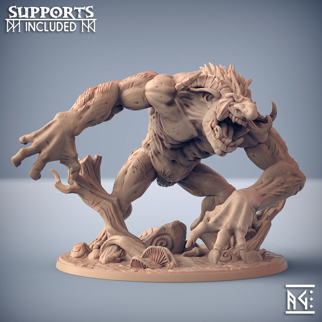 Svartwood Trolls Miniatures (Full Set) | Fantasy D&D Miniature | Artisan Guild
