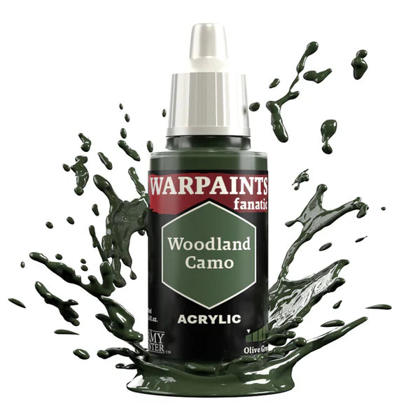 Army Painter Warpaints Fanatic: Woodland Camo 18ml