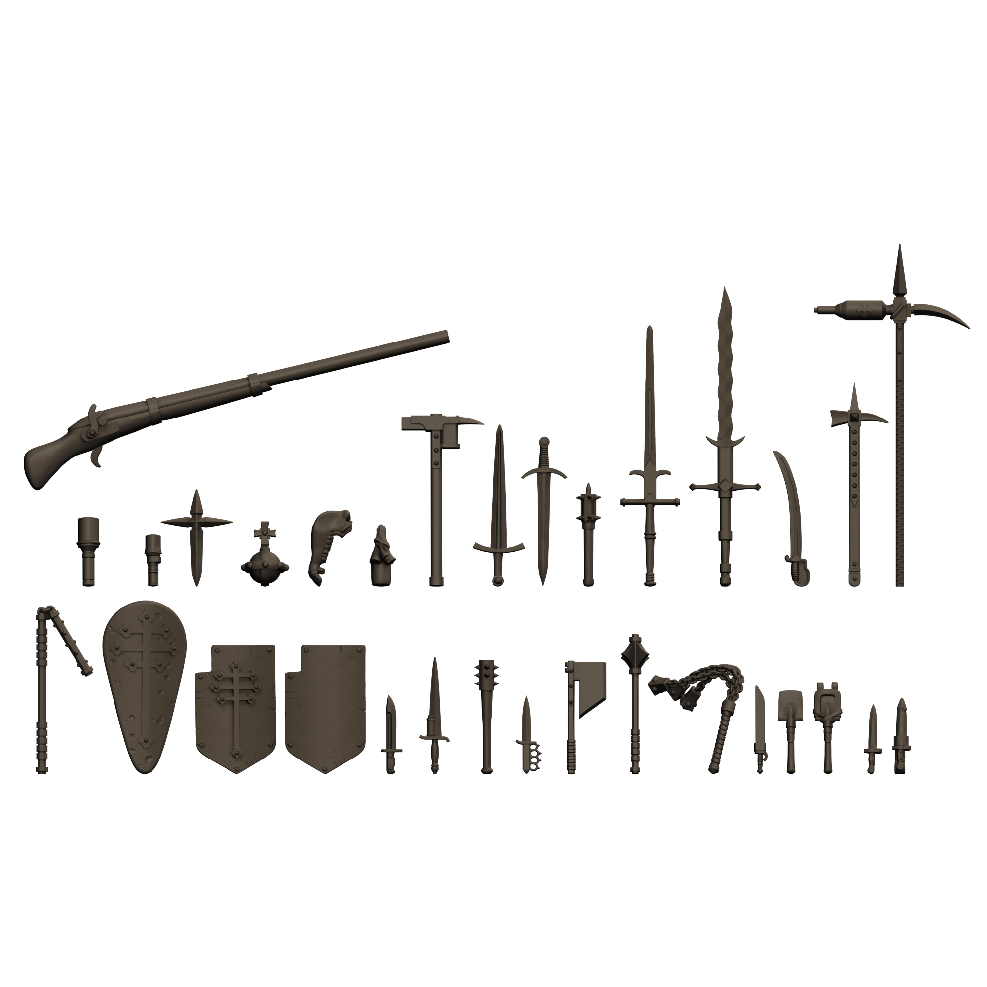 Trench Crusade - Church Weapons Sprue