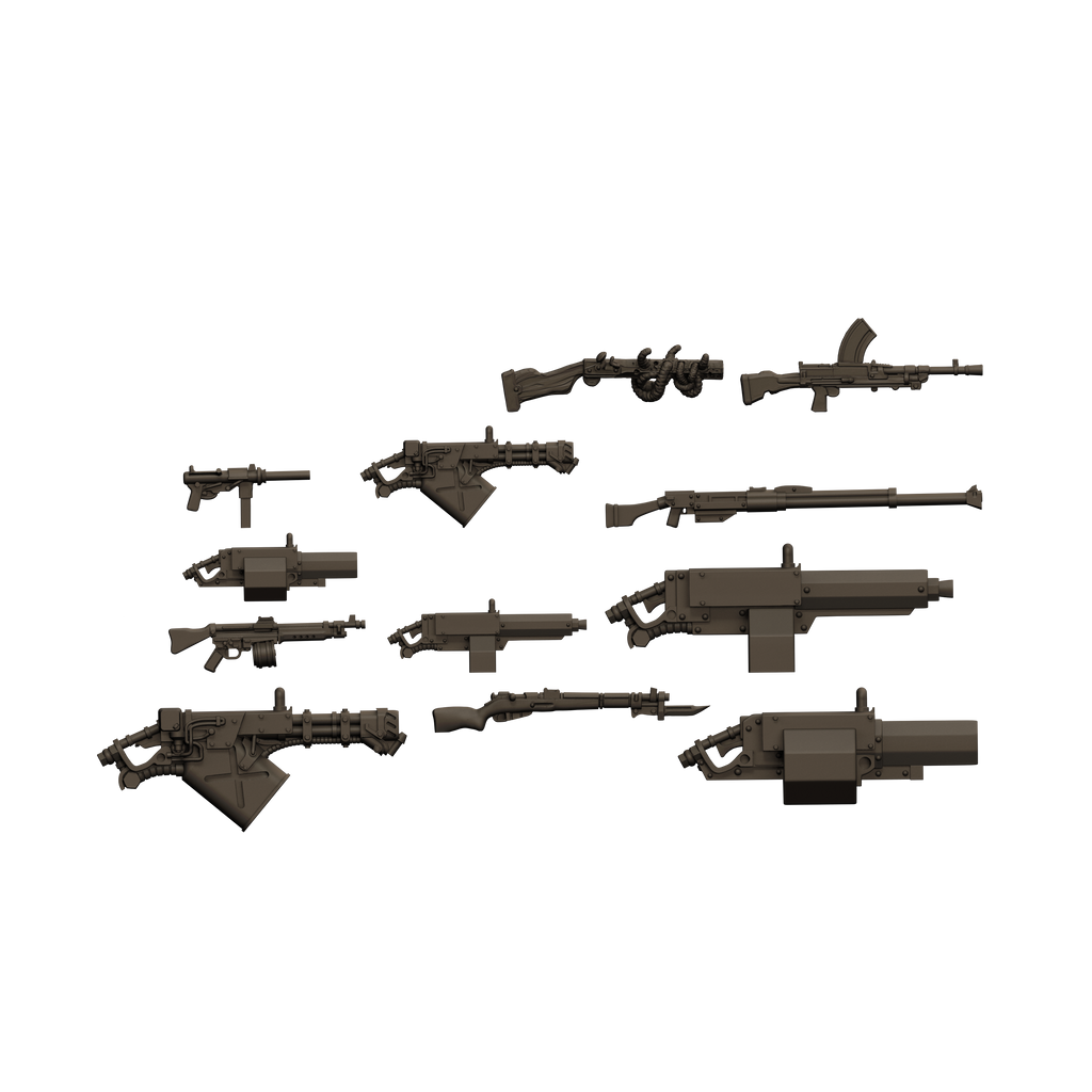 Trench Crusade - Hell Weapons Sprue