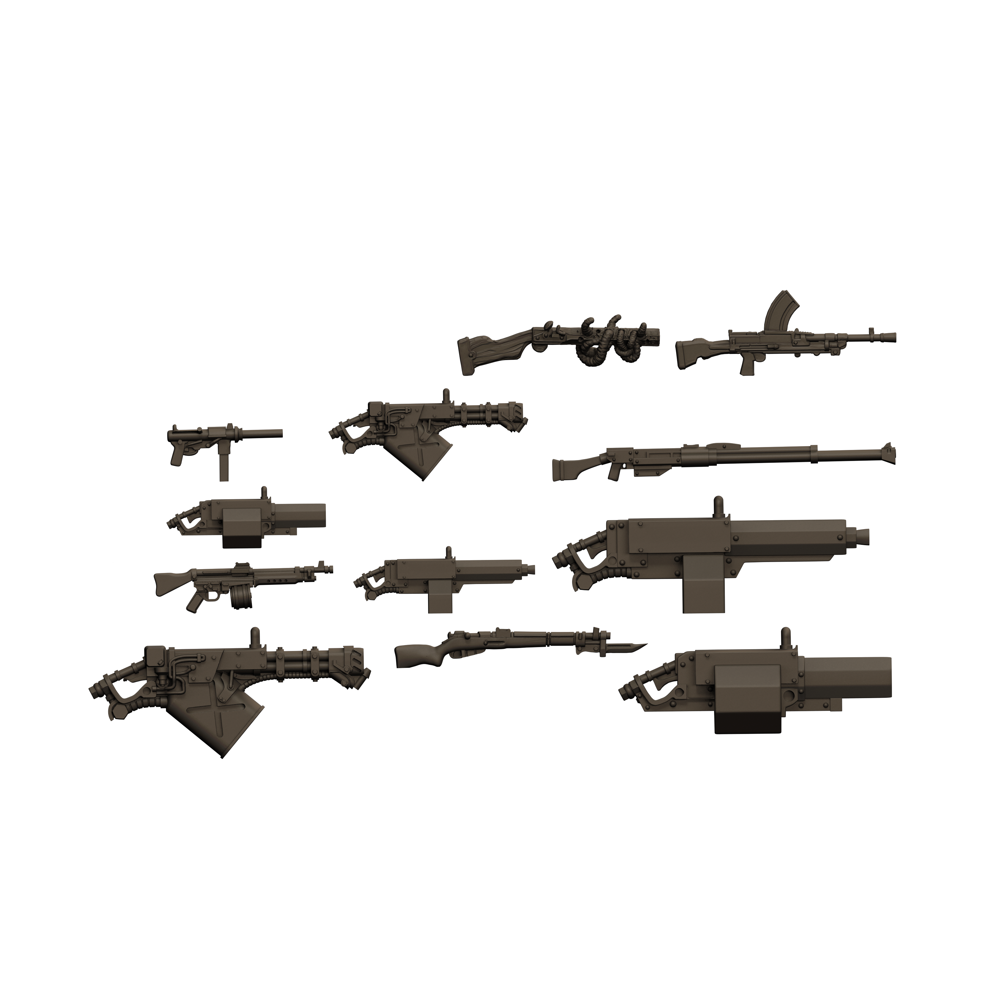 Trench Crusade - Hell Weapons Sprue