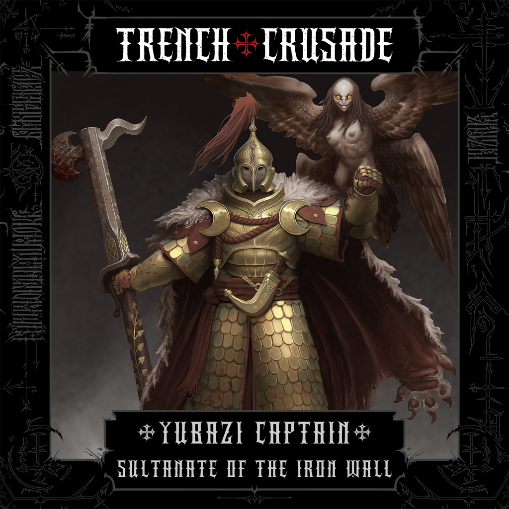 Trench Crusade - Yubazi Captain - Sultanate of the Iron Wall