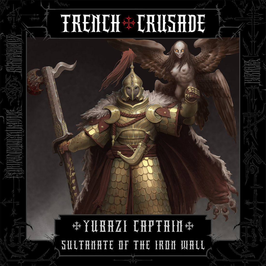 Trench Crusade - Yubazi Captain - Sultanate of the Iron Wall