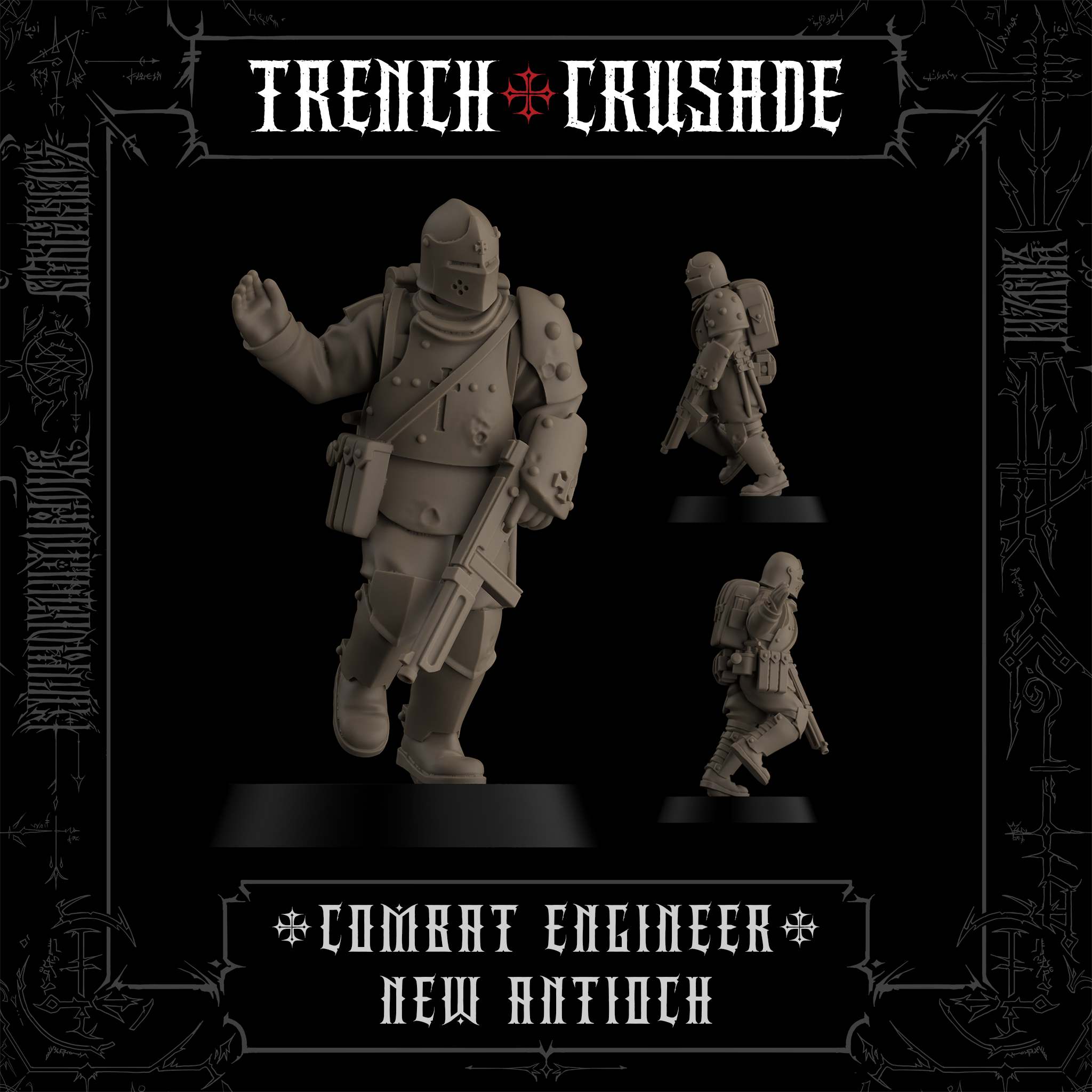 Trench Crusade - Combat Engineer - New Antioch