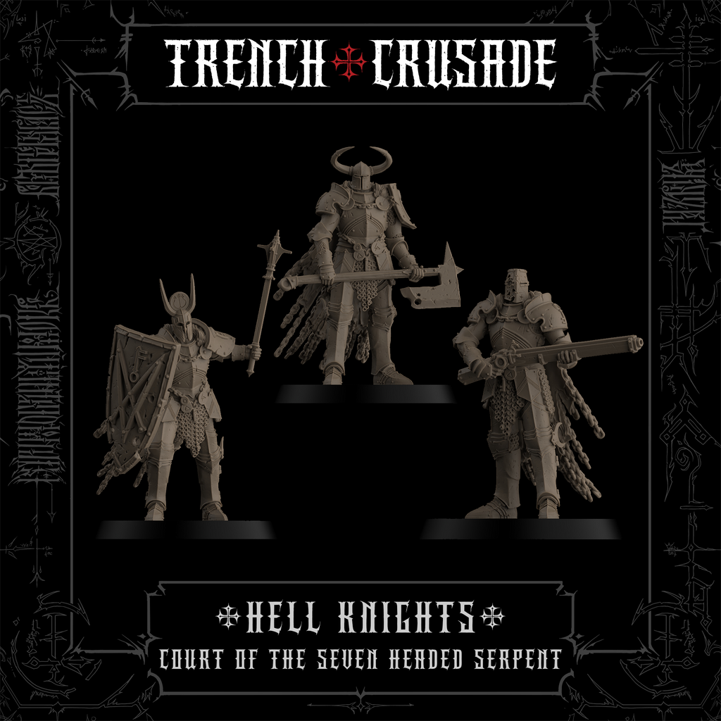 Trench Crusade - Hell Knights - Court of the Seven Headed Serpent