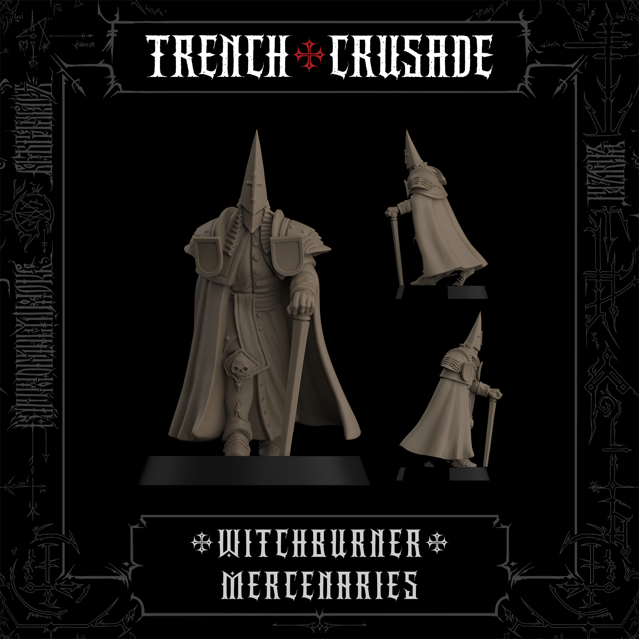 Trench Crusade - Witchburner General - Mercenaries