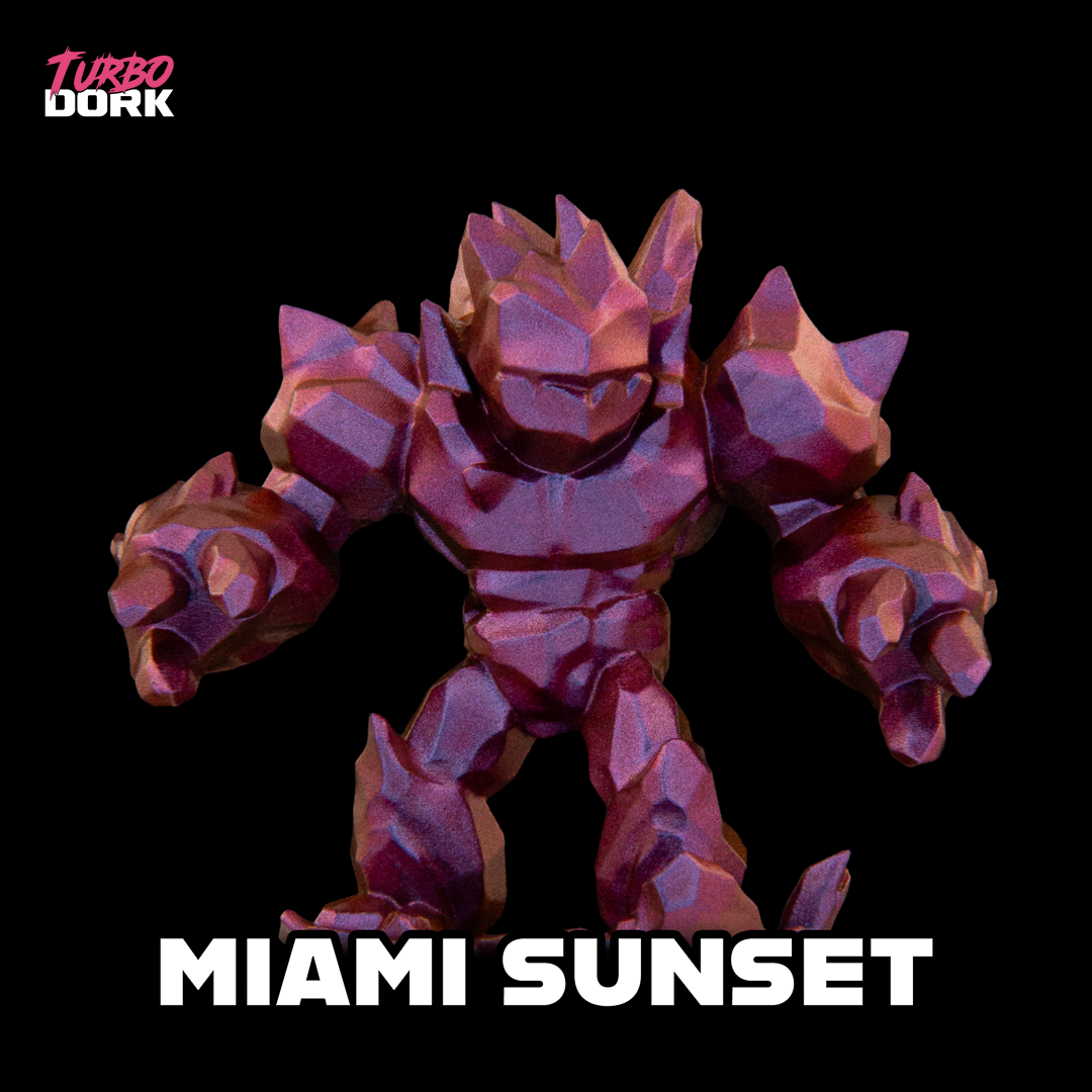 Turbo Dork: Miami Sunset TurboShift Acrylic Paint 22ml