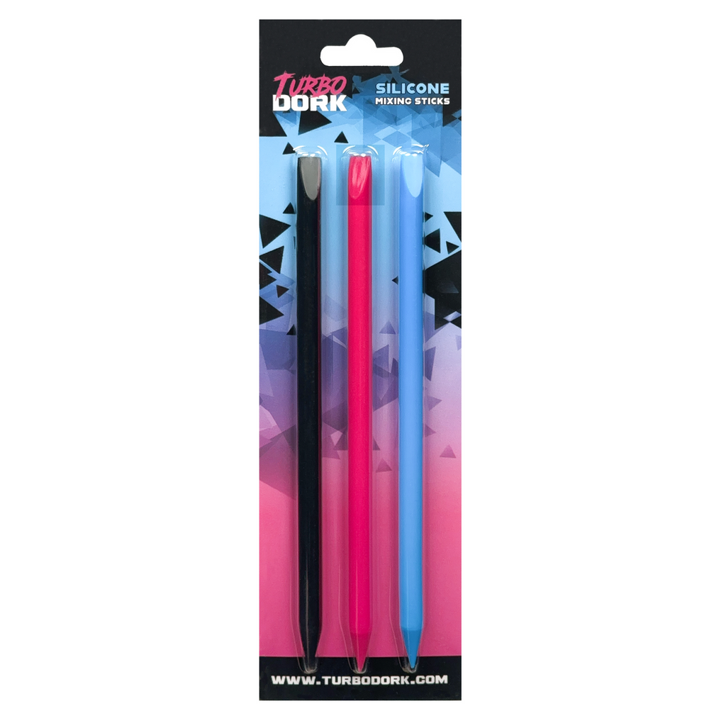 Turbo Dork: Silicone Mixing Sticks (3 Pack)