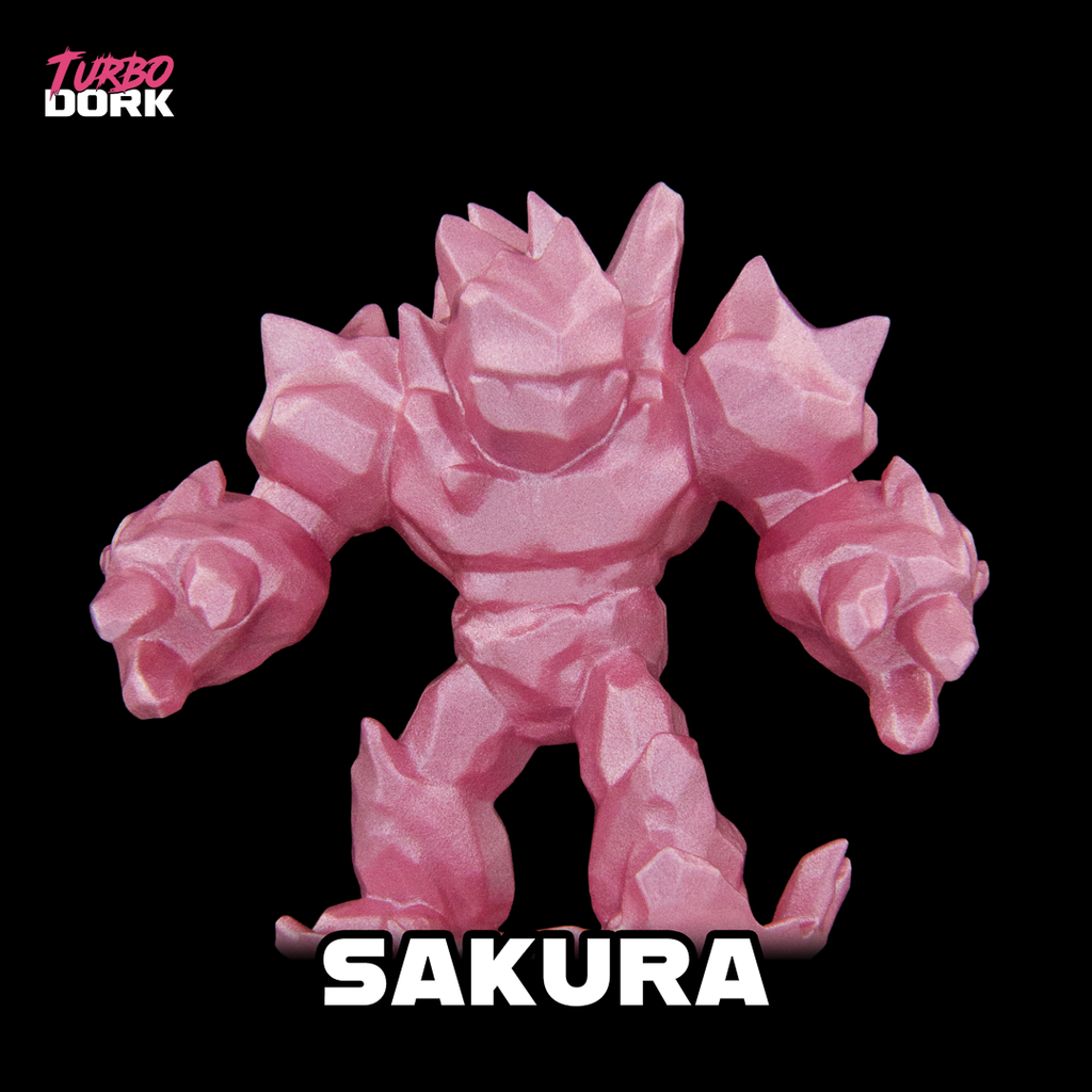 Turbo Dork: Sakura Metallic Acrylic Paint 22ml