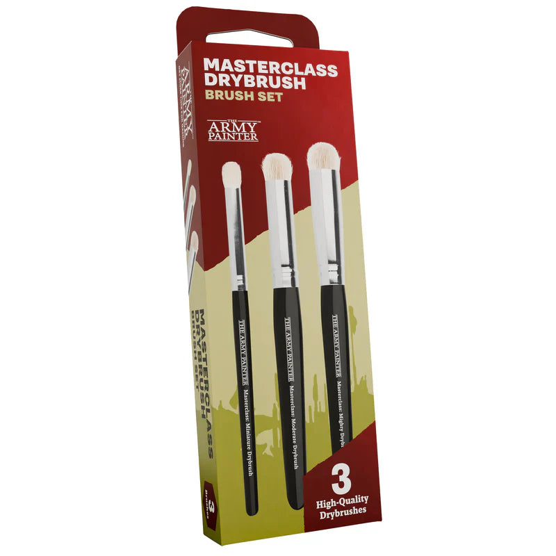 Army Painter Masterclass Drybrush Brush Set