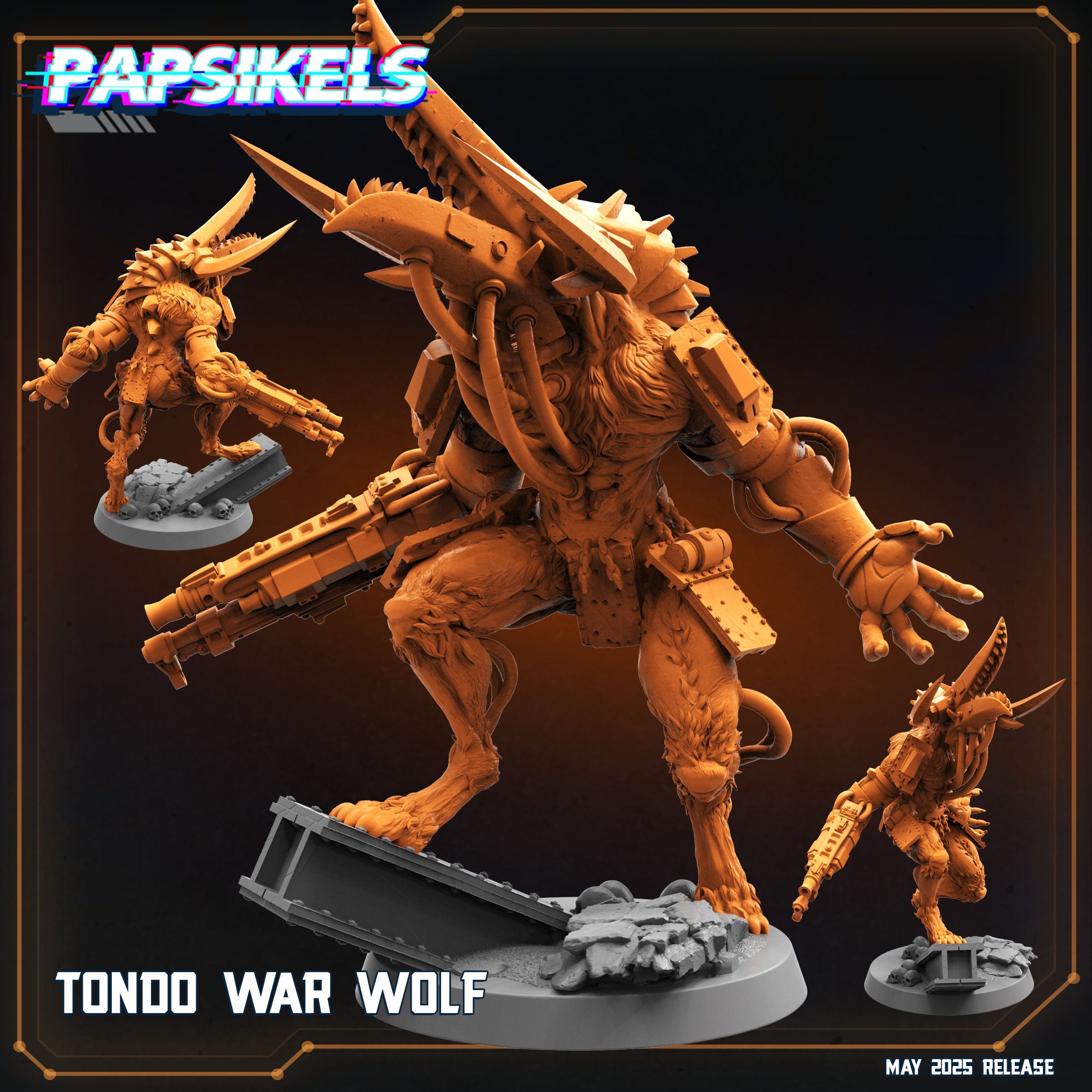 Tondo War Wolf | Trench Grimdark | Papsikels