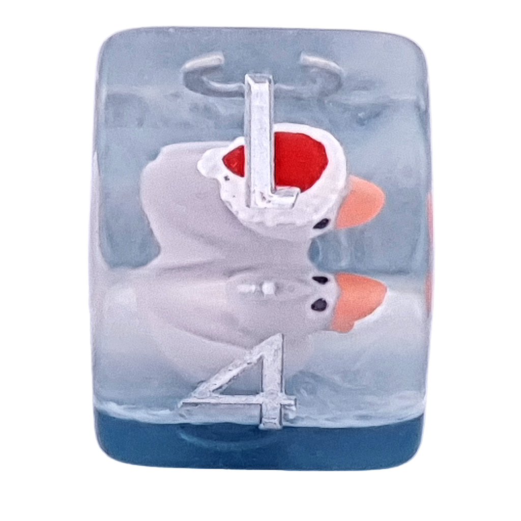 Santa Ducks | Resin Inclusion Dice | 7 Piece Set