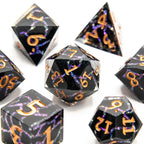 Violet Rift | Art Core Dice| 7 Piece Set