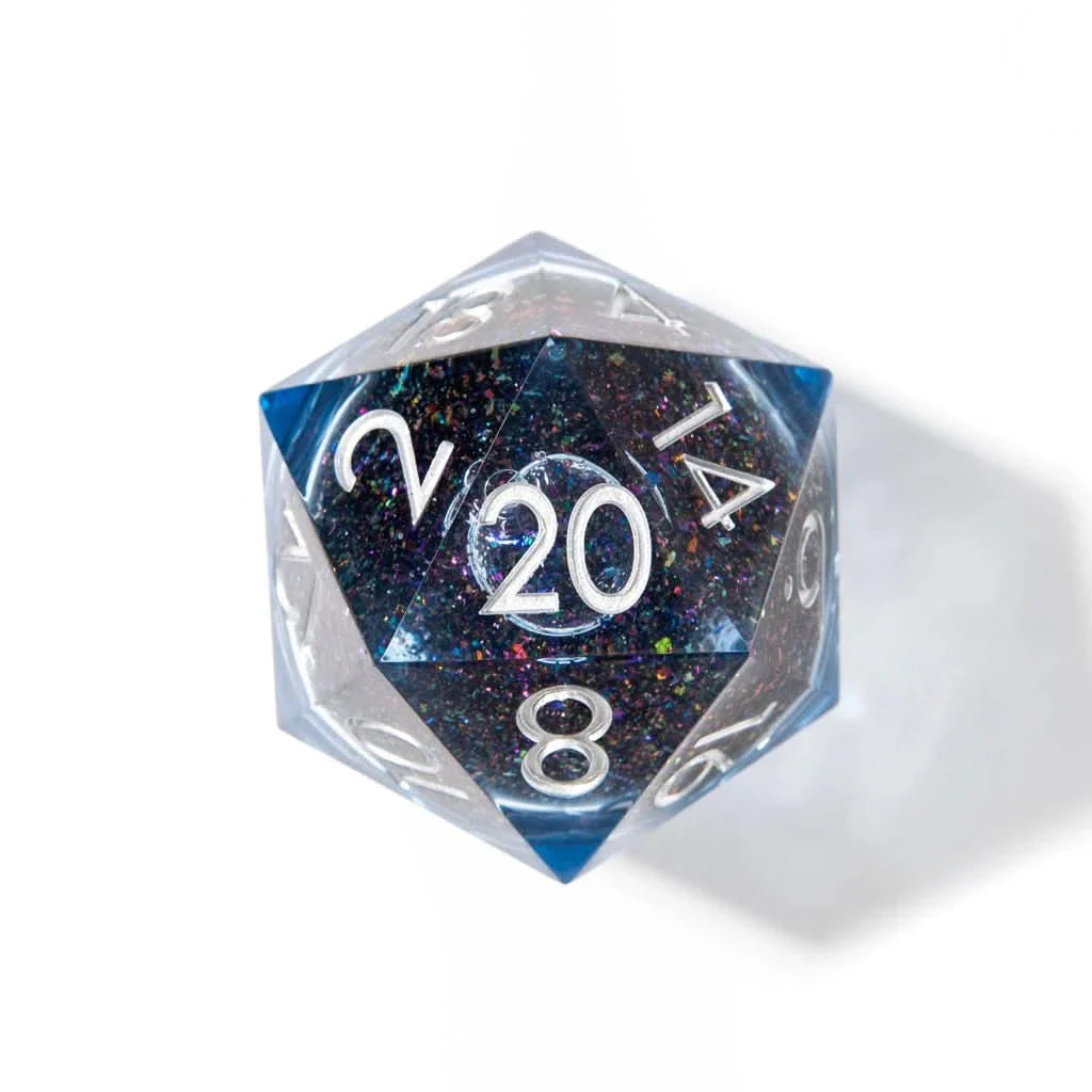 Arcane Prism | 50mm D20 | Oversized Liquid Core