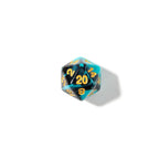 Shadowed Abyss - Acrylic DND Dice Set - 7 Piece Polyhedral
