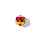 Rainbow Vortex - Acrylic DND Dice Set - 7 Piece Polyhedral