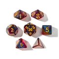 Starlight Reverie - Acrylic DND Dice Set - 7 Piece Polyhedral