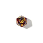 Starlight Reverie - Acrylic DND Dice Set - 7 Piece Polyhedral