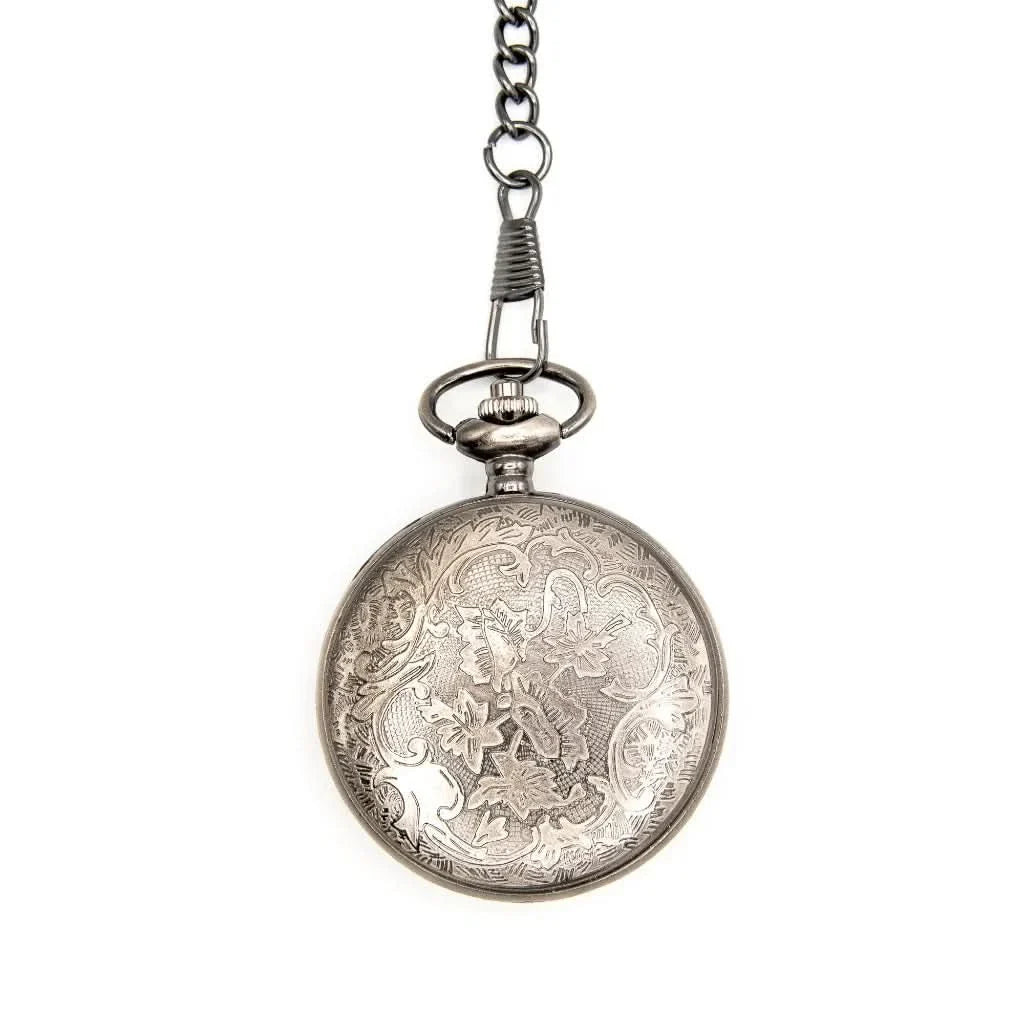 Kraken's Keepsake | Pocket Watch Case | Ancient Silver