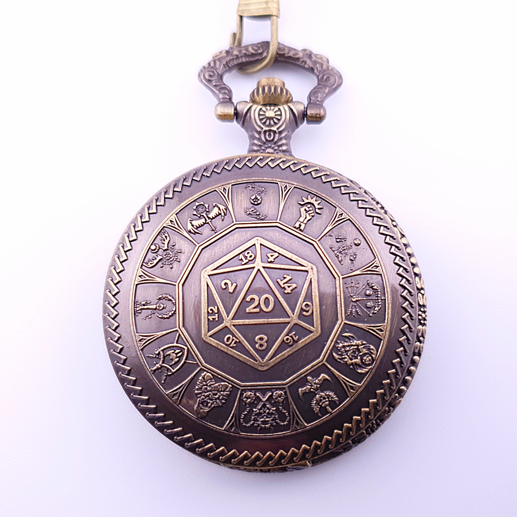 Adventurer's Cache | Pocket Watch Case | Ancient Gold