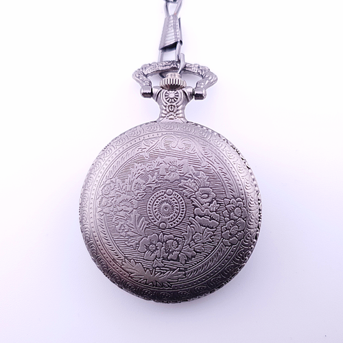 Arcane Overseer | Pocket Watch Case | Ancient Silver