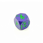 Wraith Bloom | Solid Metal Dice | 7 Piece Set