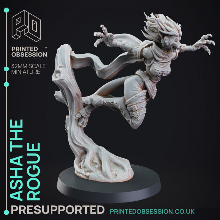 Tabaxi Caravan Miniatures | Fantasy Miniature | Printed Obsession