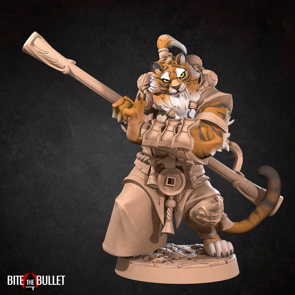 Tabaxi (Full Set) | Fantasy Miniature | Bite the Bullet