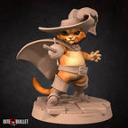 Tabaxi (Full Set) | Fantasy Miniature | Bite the Bullet