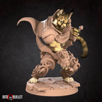 Tabaxi (Full Set) | Fantasy Miniature | Bite the Bullet