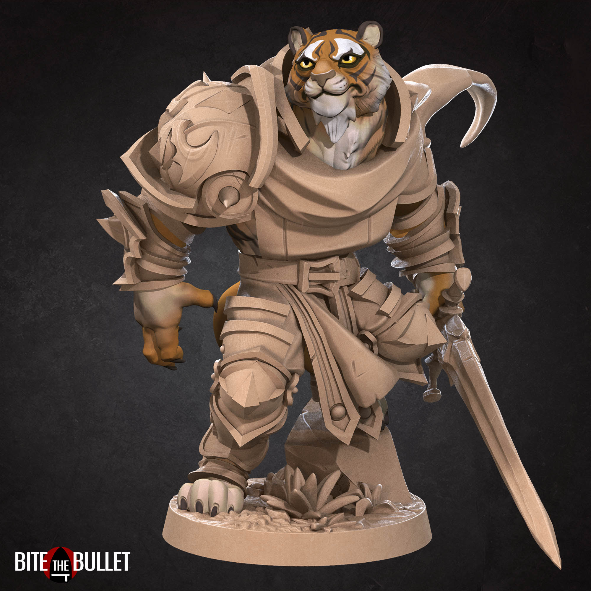 Tabaxi (Full Set) | Fantasy Miniature | Bite the Bullet