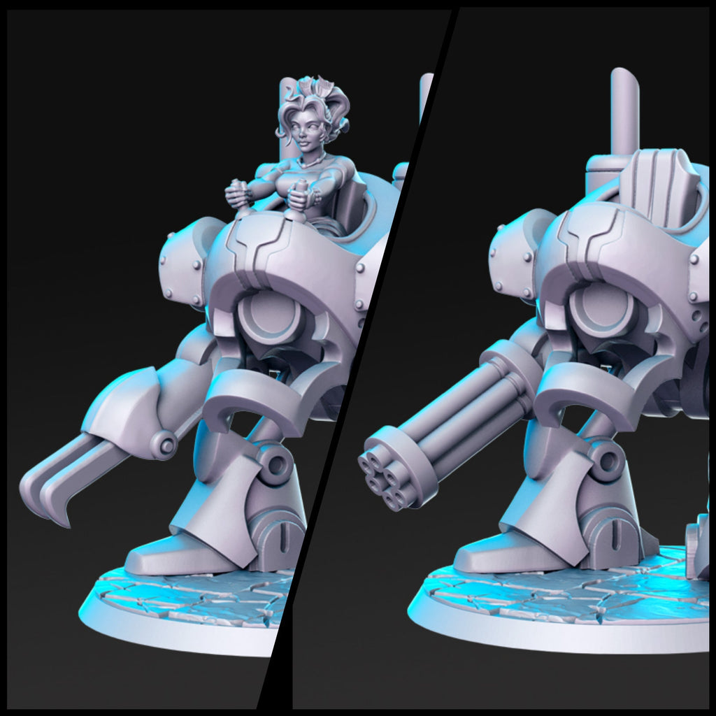Techroid Miniatures | Classic JRPG Vol 1 | Fantasy Miniature | RN Estudio
