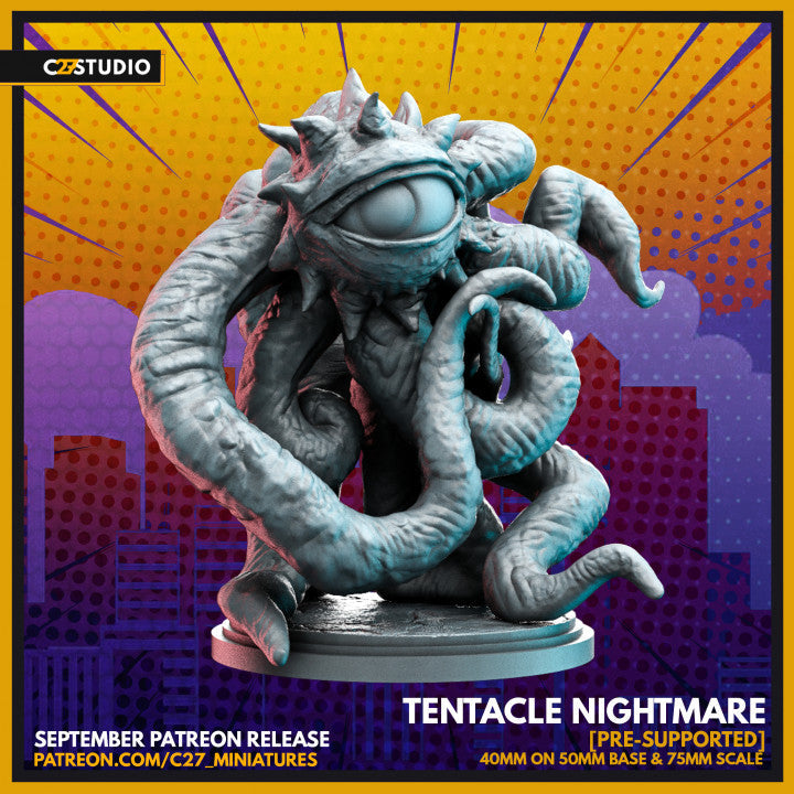 Tentacle Nightmare | Heroes | Sci-Fi Miniature | C27 Studio