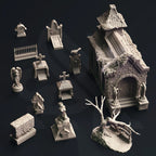Cemetery of the Damned – 3D Printed Cemetery Terrain