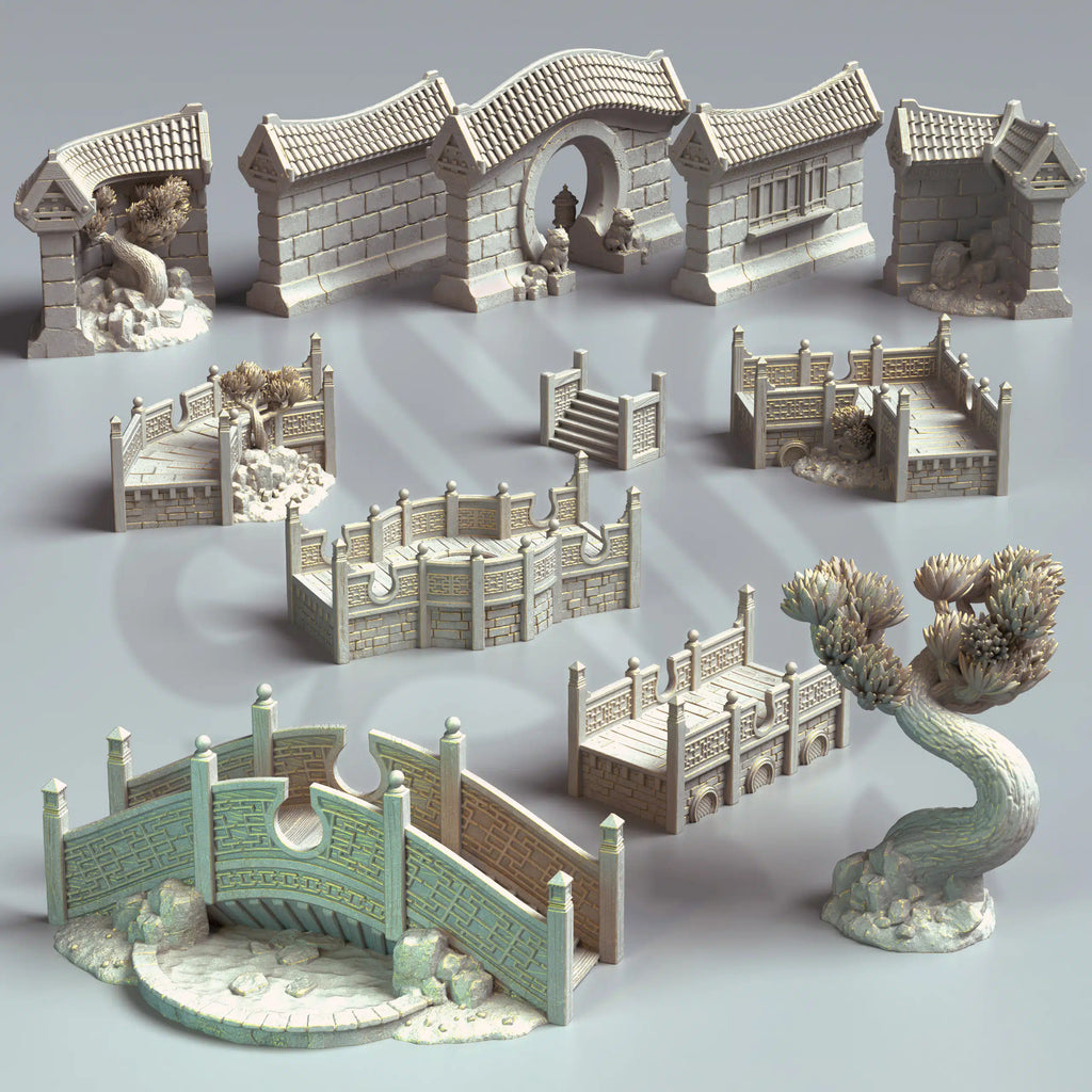 The Silent Garden – 3D Printed Terrain