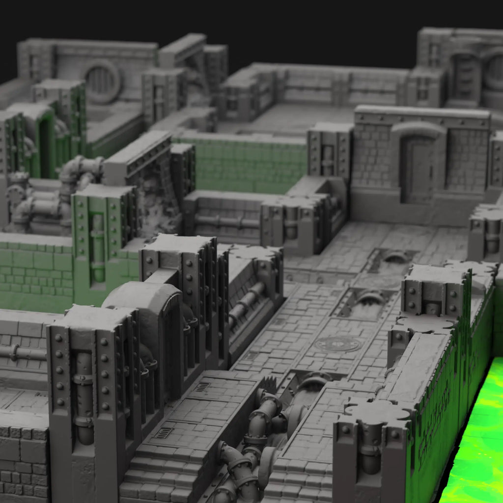 Grimgate Sewers – 3D Printed Terrain