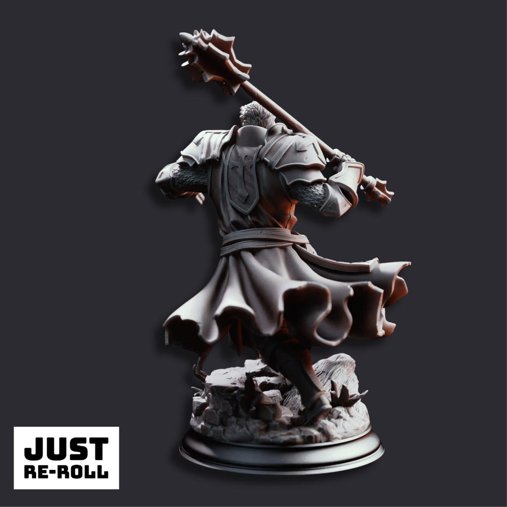 Thaddeus the Fortress Horauthin’s Favoured - 3D Printed Paladin Miniature