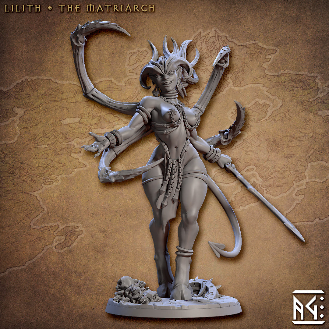 The Demon King's Spawn Miniatures (Full Set) | Fantasy D&D Miniature | Artisan Guild