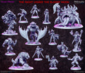 The Night Under the Bloody Moon Miniatures (Full Set) | Fantasy Miniature | RN Estudio