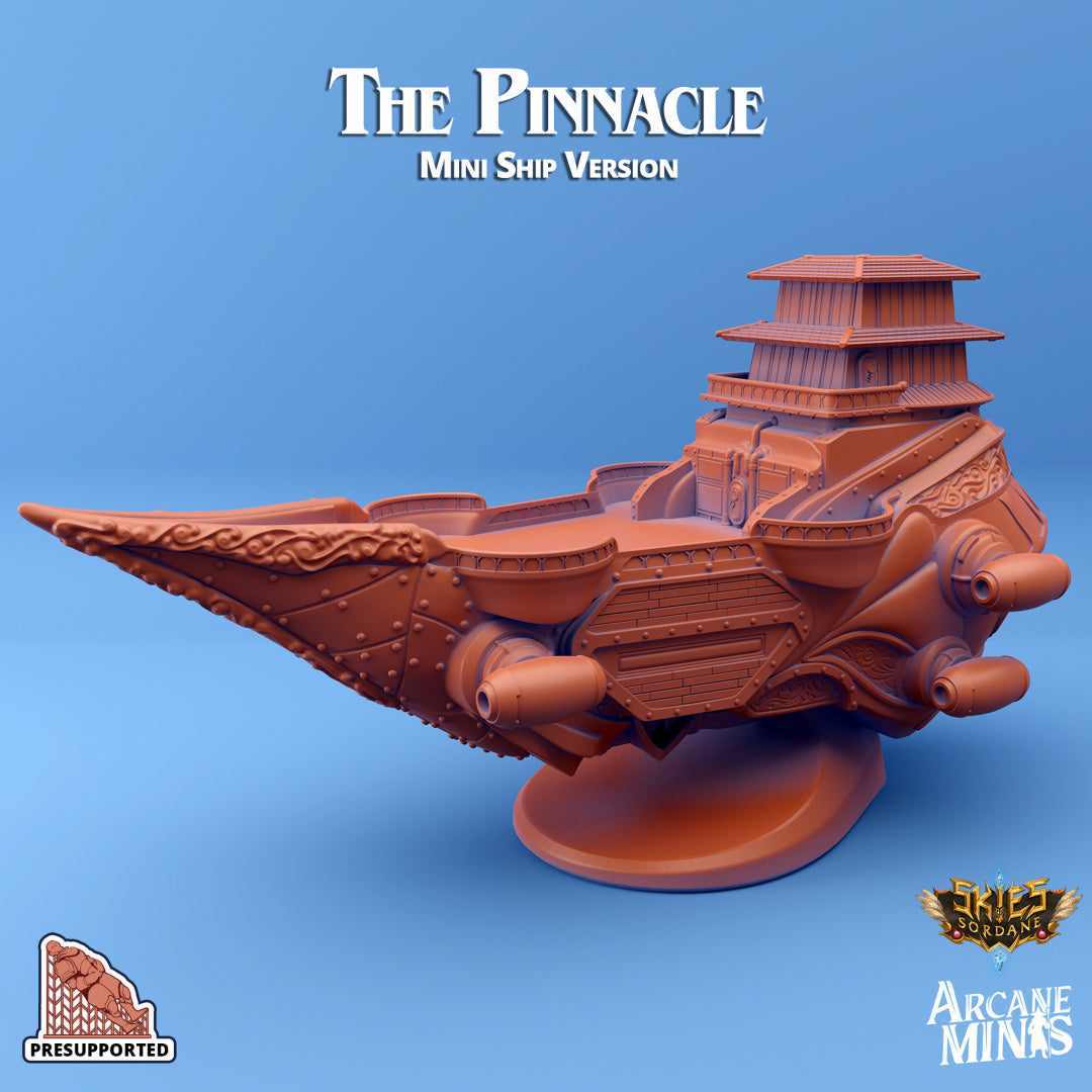 The Pinnacle Airship | Skies of Sordane | Fantasy Miniature | Arcane Minis