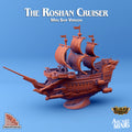 The Roshan Cruiser | Skies of Sordane | Fantasy Miniature | Arcane Minis