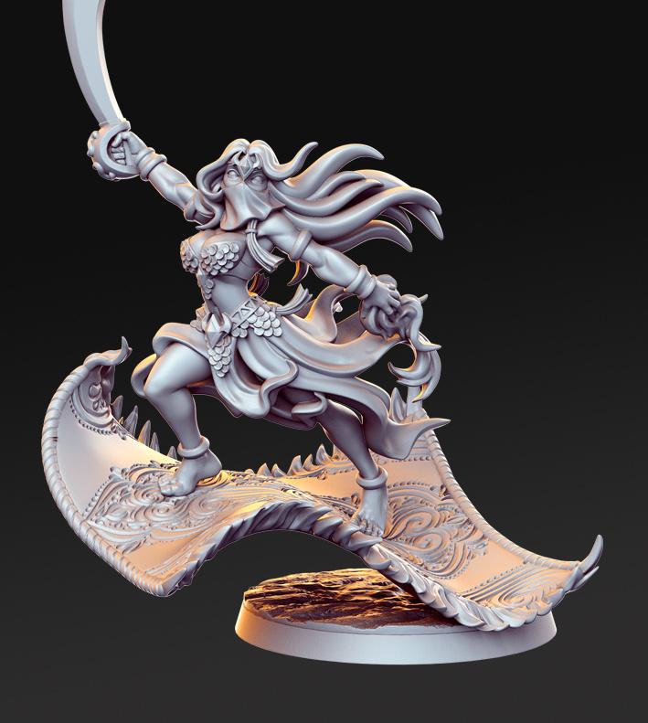 Character Miniatures | The Sands of Time | Fantasy Miniature | RN Estudio