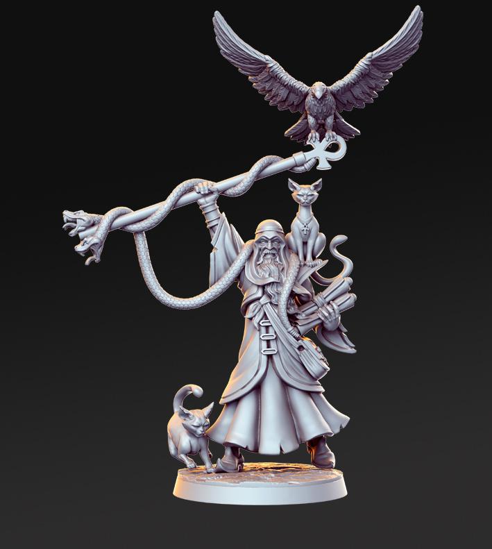 Character Miniatures | The Sands of Time | Fantasy Miniature | RN Estudio