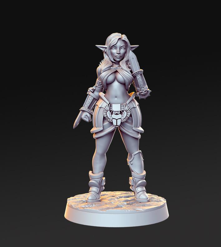 Character Miniatures | The Sands of Time | Fantasy Miniature | RN Estudio