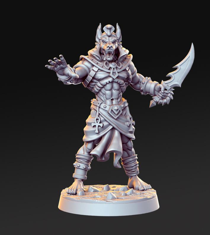 Character Miniatures | The Sands of Time | Fantasy Miniature | RN Estudio