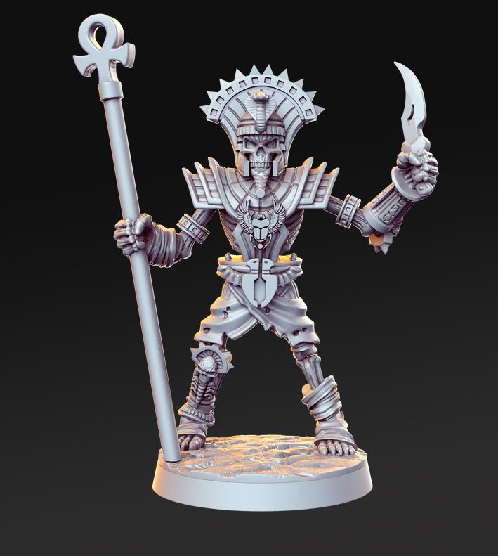 Character Miniatures | The Sands of Time | Fantasy Miniature | RN Estudio