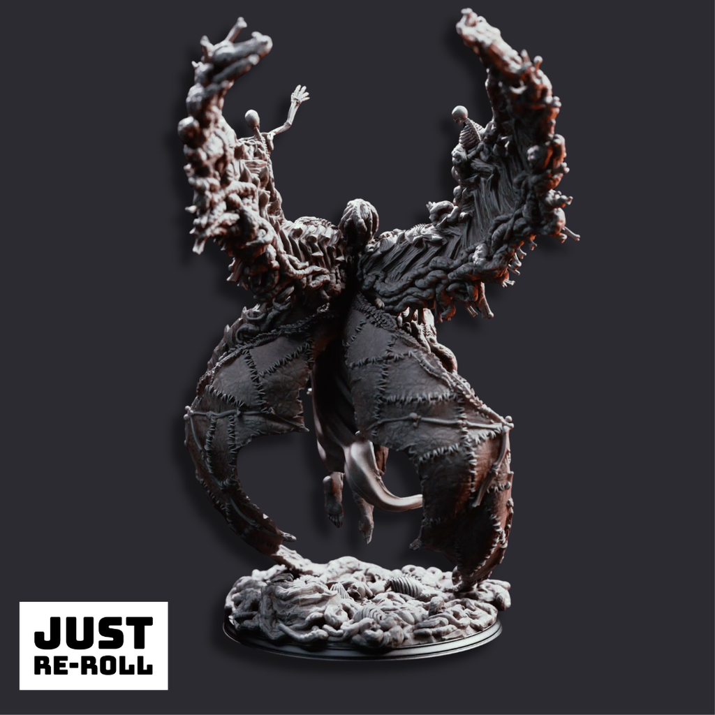 The Blight’s Chosen Blighted Angel - 3D Printed Monster Miniature