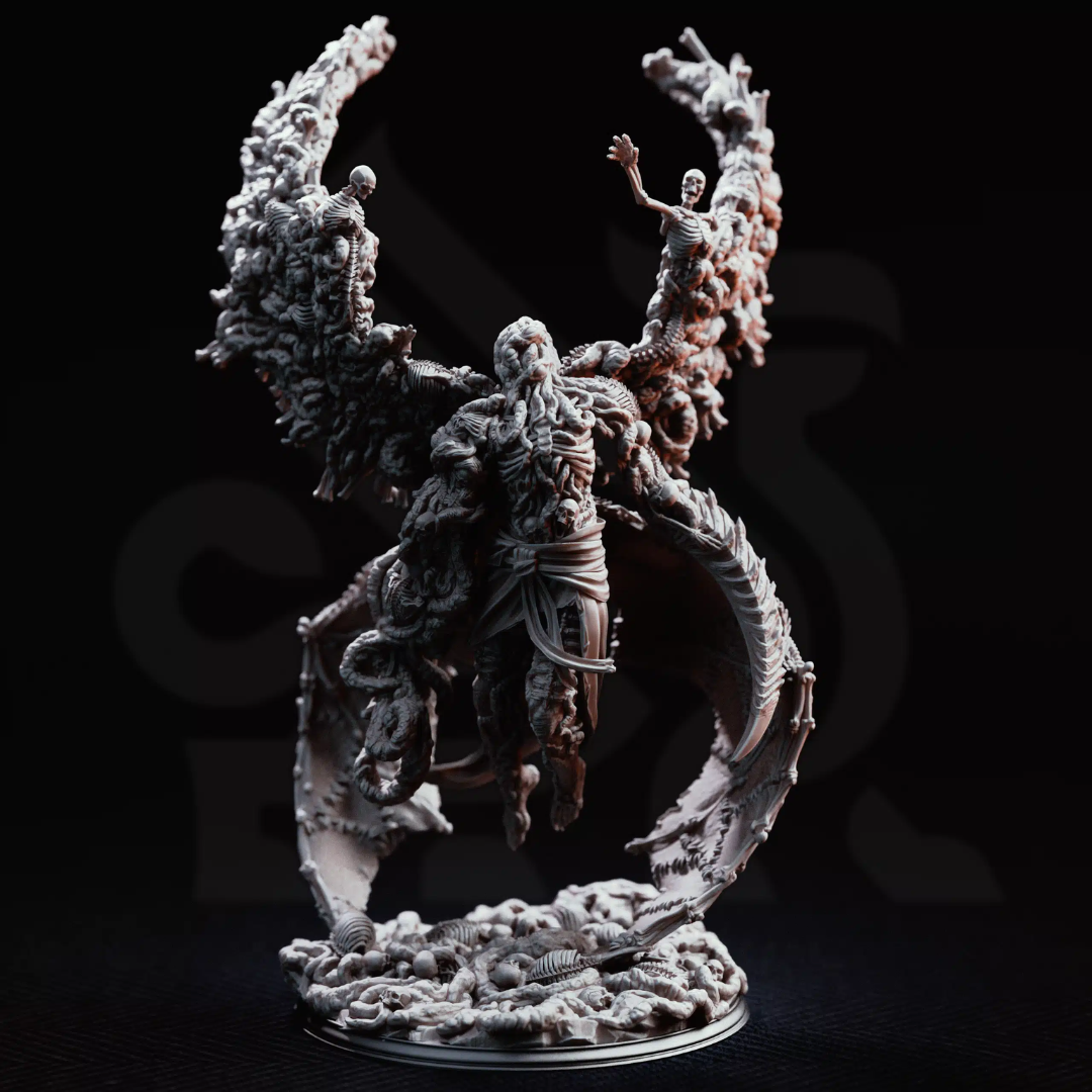 The Blight’s Chosen Blighted Angel - 3D Printed Monster Miniature