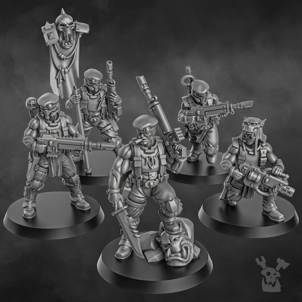 The Ork Slayers Squad | Imperial Soldiers | DakkaDakka