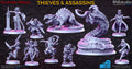 Thieves & Assassins Miniatures (Full Set) | Fantasy Miniature | RN Estudio